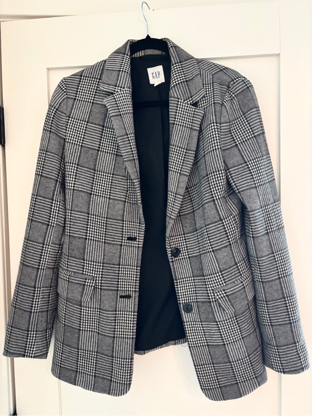 GAP Plaid Blazer